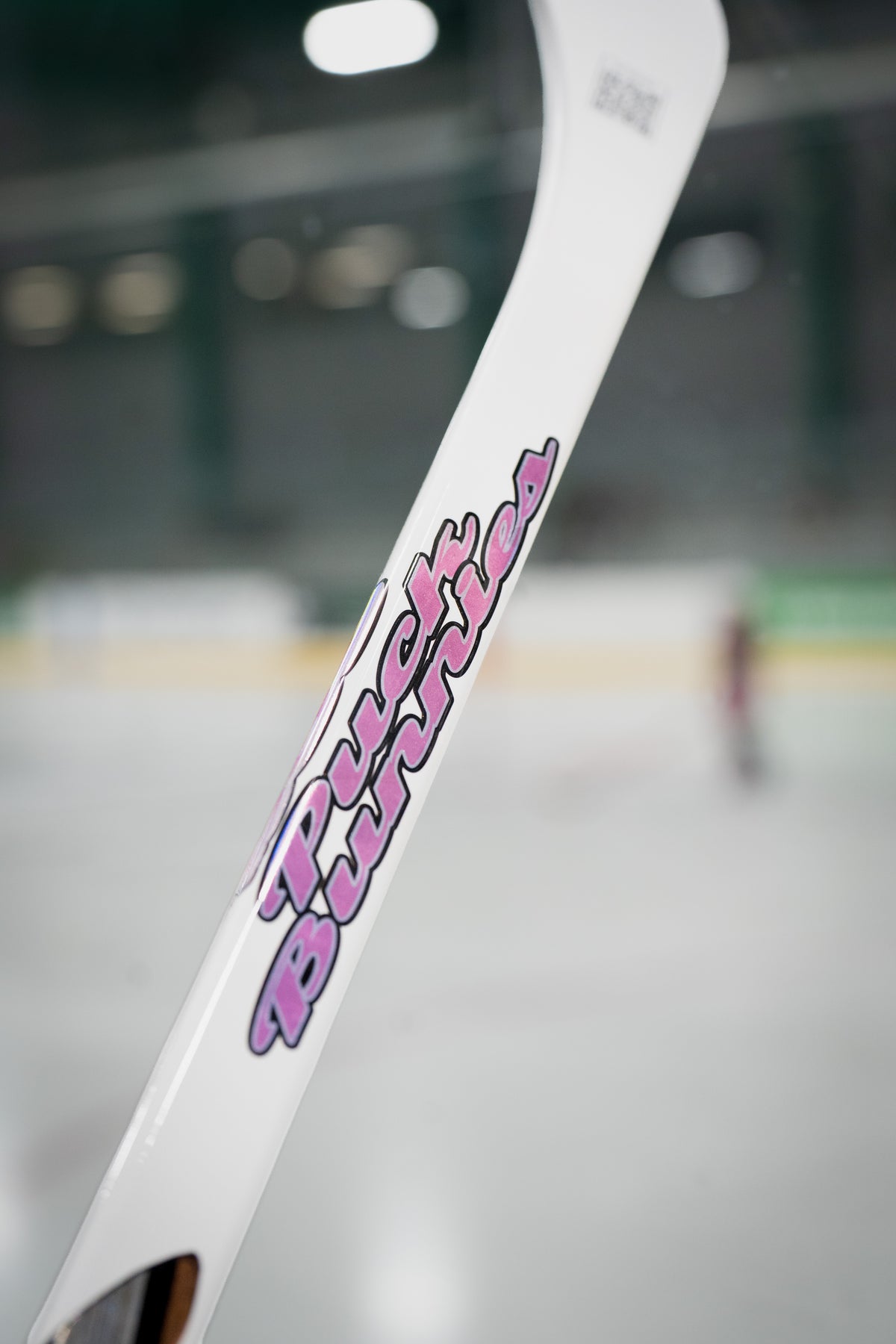 Puck Bunnies PB1 pink name lettering
